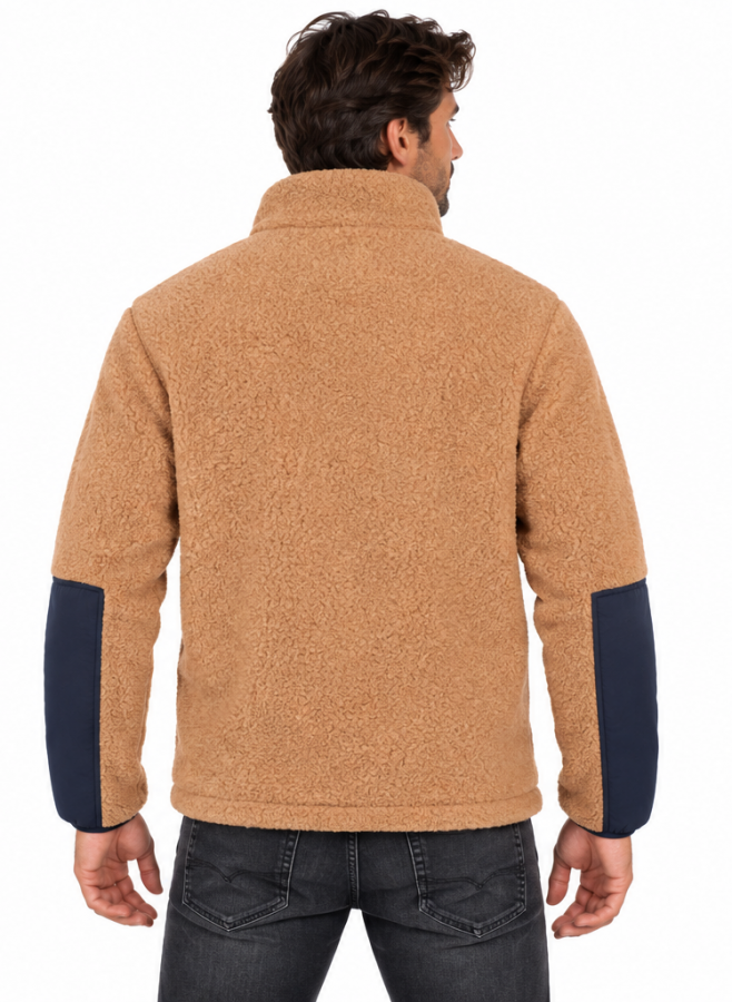 Afbeelding van KS55001 Steele Teddy Monks Robe -  Heren Overshirt / Jasje - Kronstadt